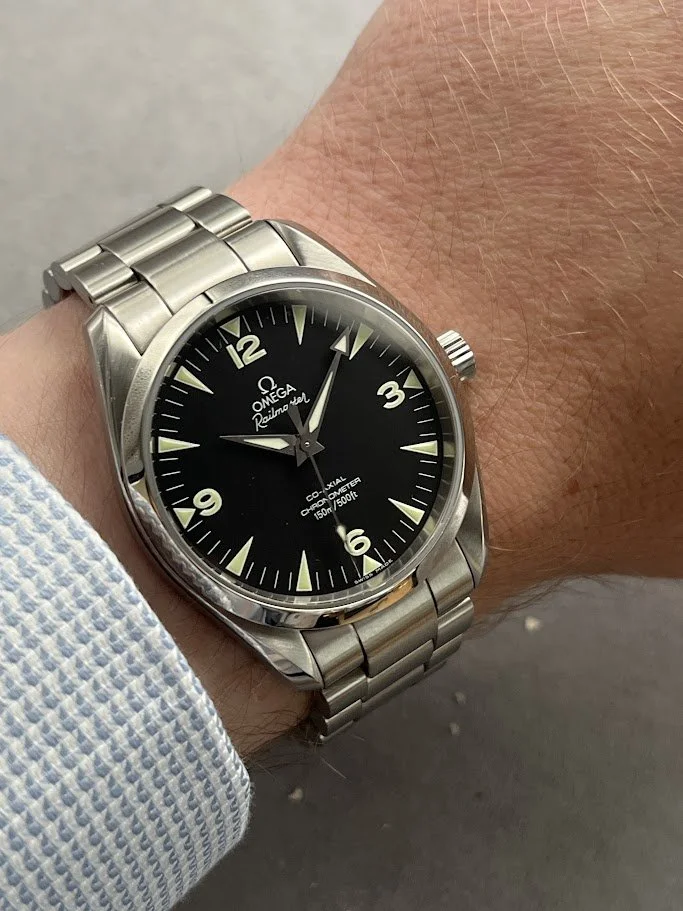 OMEGA Railmaster 2503.52 自動巻き 腕時計 稼働品 Omega Railmaster Ref. 2503.52.00 — Craig Husar Fine Diamonds
